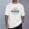 España Estilo Retro Granadaintage Camiseta unisex Regalos para él