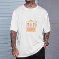 Casino Quote Gamling I'm Here For Jackpot Haut De Gamme T-Shirt Cadeaux pour lui