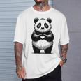 I Love Pandas 面白い、パンダが大好き Tシャツ 彼への贈り物