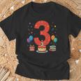 3 Años Cumpleaños 3Er Cumpleaños Niño Niña Camiseta unisex Regalos para ancianos