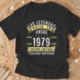 46 Años Cumpleaños Hombre Las Leyendas Nacen Enintage 1979 Camiseta unisex Regalos para ancianos