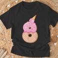 8歳の誕生日、女の子8歳、アイスクリーム、ナンバー8 Tシャツ 高齢者への贈り物