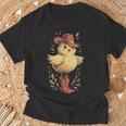 Adorable Poussin En Bottes Et Chapeau De Cowboy T-Shirt Cadeaux pour les vieillards