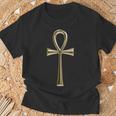 Ancienne Egypte Ancienne Ankh Clé Deie Égypteacrée T-Shirt Cadeaux pour les vieillards