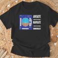 Aviación Aviador Diseño Horizonte Artificial Camiseta unisex Regalos para ancianos