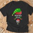 Baby & Mamá Elf Anunciar Embarazo Navidad Embarazadas Ropa Camiseta unisex Regalos para ancianos