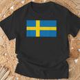 Bandera Deueciaverige Flaggaueca Hombre Camiseta unisex Regalos para ancianos