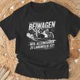 Beiwagen Weil Alleinfahren Zu Langweilig Ist Motorradgespann T-Shirt Geschenke für alte Männer