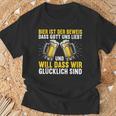 Bier Ist Der Beweis Dass Gott Uns Liebt Bierliebhaber Bier T-Shirt Geschenke für alte Männer