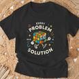 Cada Problema Tiene Unaolución Camiseta unisex Regalos para ancianos