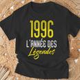 Cadeau Anniversaire Homme 1996 L'année Des Légendes T-Shirt Cadeaux pour les vieillards