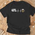 Camping Autocaravana Cerveza Camper Cuello Camiseta unisex Regalos para ancianos