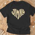 Cœur D'amour Rétrointage Pour Jimny Ivoire T-Shirt Cadeaux pour les vieillards