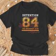 Detención 84 El Club Del Desayuno Come Mis Pantalones Cortos Camiseta unisex Regalos para ancianos