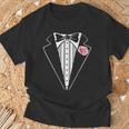 Esmoquin Divertido Disfraz De Esmoquin Rosa Para Niños Y Adultos Camiseta unisex Regalos para ancianos