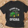 Estaré En Mi Oficina Tractor Agricultor Granjero Tractores Camiseta unisex Regalos para ancianos
