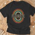 Fleuristeintage Retro T-Shirt Cadeaux pour les vieillards