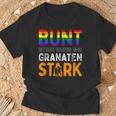 For Future 'Bunt Ist Das Dasein Und Granatenstark' Für Gute Laune -Erwachsenen Chwarz T-Shirt Geschenke für alte Männer