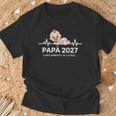Futuro Papà 2027 Loading Regali Divertente Per Papa Padre Maglietta Regalos para ancianos