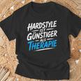 Hardstyle Ist Günstiger Als Therapie Musikmotiv T-Shirt Geschenke für alte Männer