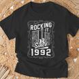 Hombre Guitarras Eléctricas Música Rock Guitarristas Nacidos 1992 Camiseta unisex Regalos para ancianos