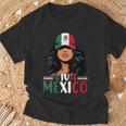Iva Mexico Drapeau Mexicain Pour T-Shirt Cadeaux pour les vieillards