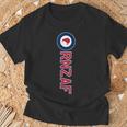 Kiwi Roundel De La Real Fuerza Aérea De Nueva Zelanda Rnzaf Camiseta unisex Regalos para ancianos
