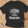 Las Leyendase Llamanhakira Camiseta unisex Regalos para ancianos