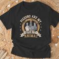 Las Palomason Mi Espíritu Animal Regalos Para Una Paloma Fanciers Camiseta unisex Regalos para ancianos