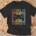 Level 13 Complete Gamer 13 Jahre Zocker Junge Geschenk T-Shirt Geschenke für alte Männer
