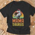 Mamasaurus T-Rex Dinosaurio Día De La Madre Mamá Madre Dino Camiseta unisex Regalos para ancianos