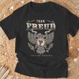 Membre Àie De L'équipe Freud Freud Name T-Shirt Cadeaux pour les vieillards