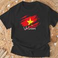 Mitietnam-Flaggeietnam-Ietnam-Flaggeietnam-Karten T-Shirt Geschenke für alte Männer