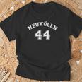 Neukölln 44 Weißes Nostalgie Berliner Bezirk T-Shirt Geschenke für alte Männer