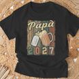 Papà 2027 Futuro Papà Di Un Neonato Nuovo Papà Maglietta Regalos para ancianos
