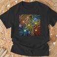 Pintura De Puntos Aborígenes Australianos Camiseta unisex Regalos para ancianos