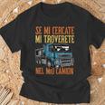 Regalo Camionista Camion Divertente Papà Maglietta Regalos para ancianos