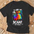 Regenbogenchaf Lustigeschwul Lesbisch Lgbt Pride T-Shirt Geschenke für alte Männer