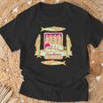 Sardinen In Einer Dose Retro Fischdose T-Shirt Geschenke für alte Männer