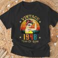 Vintage 1948 Anniversaire S 78 Ans Drôleintage 1948 T-Shirt Cadeaux pour les vieillards