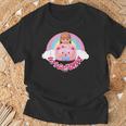 メルちゃん くまさんカーでlet's Go Drive 〜Under The Rainbow〜【片面プリント】 Tシャツ 高齢者への贈り物