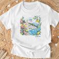 Ciao Bella La Dolceita Graphique Côte Amalfitaine Italie T-Shirt Cadeaux pour les vieillards