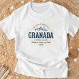 España Estilo Retro Granadaintage Camiseta unisex Regalos para ancianos