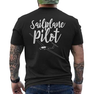 Avion Pilote À Mouches Planeur T-shirt imprimé au dos - Cadeauxyz