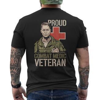 Combat Mediceteran —Tolzer Militärdienst T-Shirt mit Rückendruck - Geschenkecke