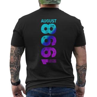 Édition Limitée Août 1998 Année 1998 Rétro 1998 T-shirt imprimé au dos - Cadeauxyz