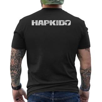 Kampfsport Hapkido Mit Kämpfer T-Shirt mit Rückendruck - Geschenkecke