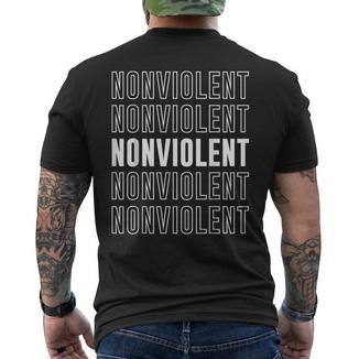 Noniolent T-shirt imprimé au dos - Cadeauxyz
