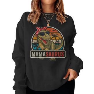 Mamasaurus Mom T Rex Dinosaur Mom Women Sweatshirt - Thegiftio UK