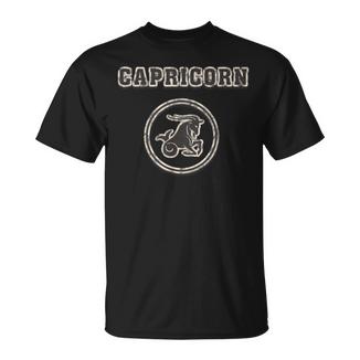 Capricornioigno Del Zodíaco Retrointage Camiseta unisex - Regaloses